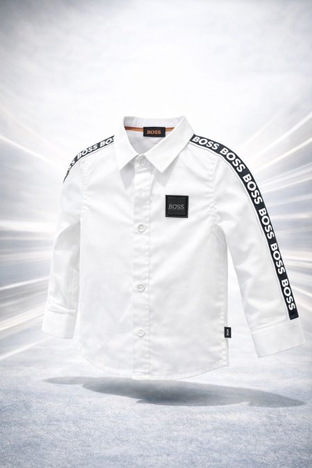 قميص BOSS ابيض