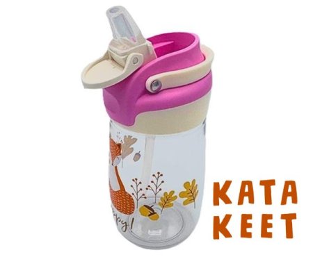 בקבוק שתיה ורוד