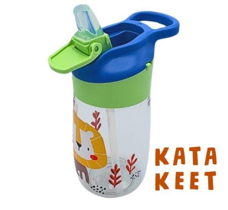 בקבוק שתיה כחול