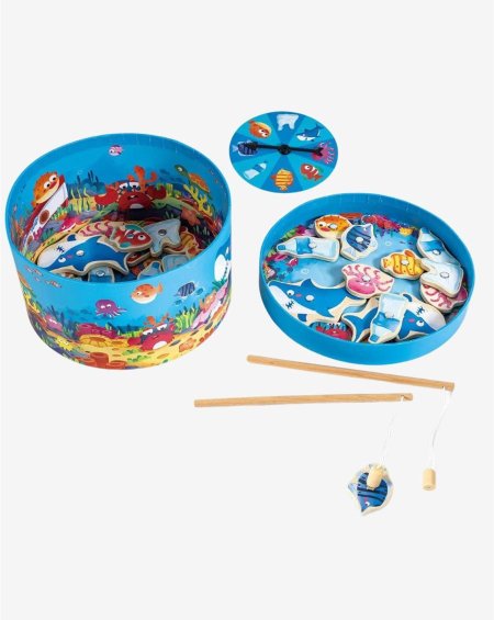 משחק מגנטי 2 ב-1-שומרים על הים - HAPE