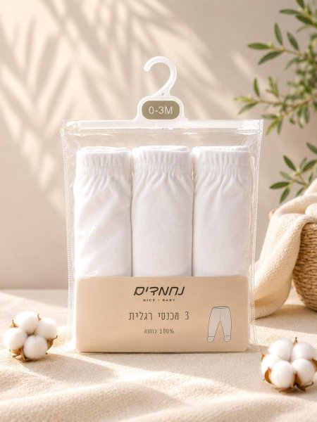 3 מכנסי רגלית