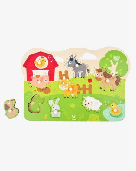 פאזל צורות- חווה חקלאית– HAPE- بازل